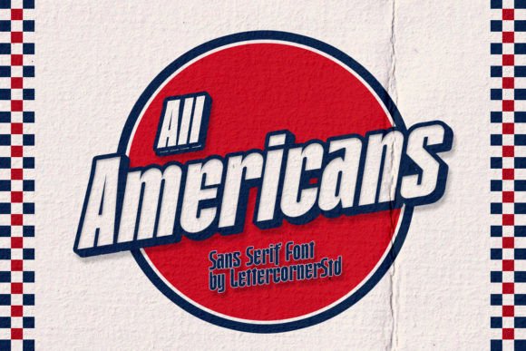 All Americans Font: A Strong, Polished Sans Serif for Real Business Branding