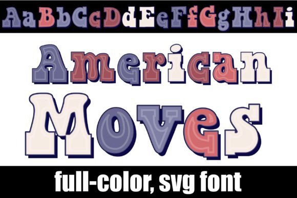Americana Moves: A Color Font That Pops in Real Web Layouts