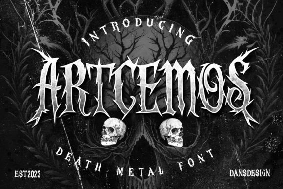 Artcemos: A Distinctive Blackletter Font for Editorial Impact
