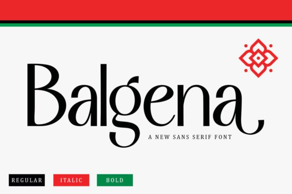 Balgena: A Premium Sans Serif Font for Small Business Branding