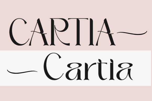 Cartia: A Serif Typeface That Anchors Campaigns With Quiet Confidence