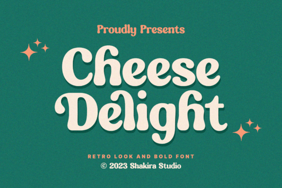 Cheese Delight Serif Font for Handmade Labels & Printables