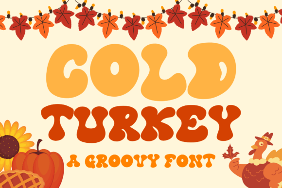Cold Turkey: A Playful, Authentic Display Font for Editorial Joy