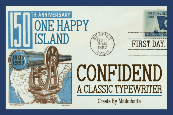 Confidend: A Serif Font That Feels Like a Well-Worn Book