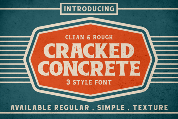 Cracked Concrete: A Vintage Serif Font That Anchors Digital Branding
