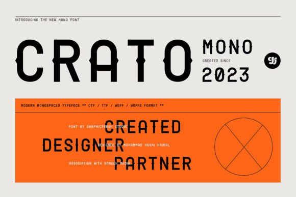 Crato Mono: A Modern Monospaced Font for Small Business Branding