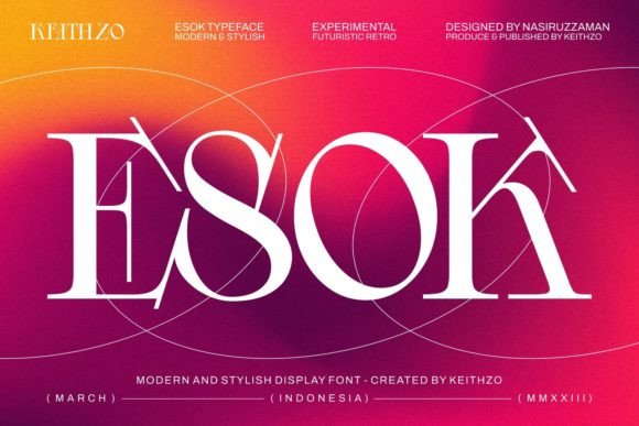 Esok: A Serif Font That Strengthens Your Brand Identity