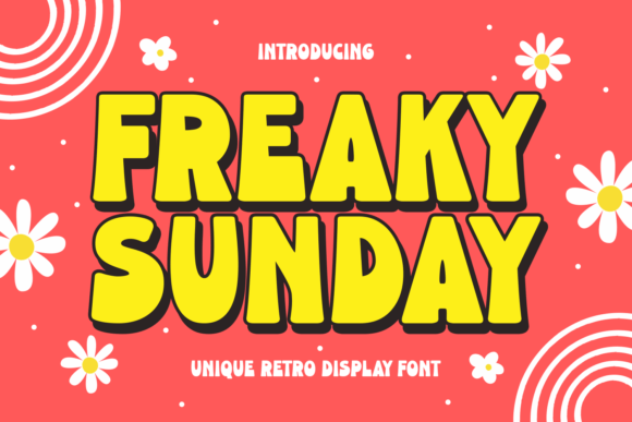 Freaky Sunday: A Vibrant Script Font for Digital Branding