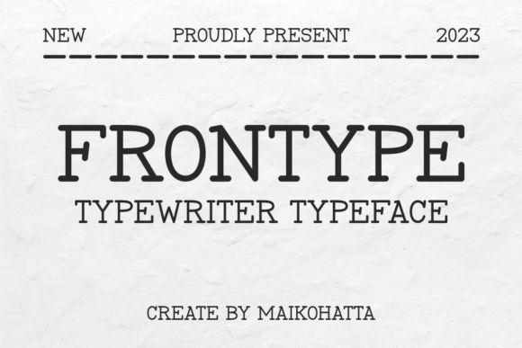 Frontype: A Serif Font That Adds Character to Campaign Headlines