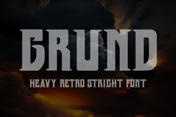 Grund: A Retro Sans Serif Font That Feels Like Home