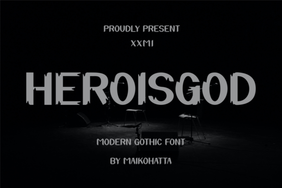 Heroisgod: A Bold Blackletter Font for Distinctive Branding
