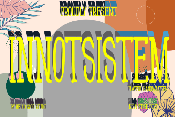 Innotsistem Vol 1: A Vintage Serif Font for Scroll-Stopping Campaigns