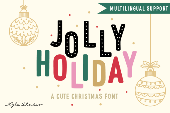 Jolly Holiday Font: A Playful, Polished Touch for Your Brand