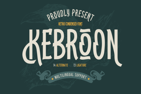Kebroon: A Confident, Crafted Sans Serif