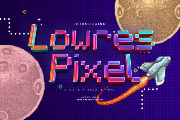 Lowres Pixel: A Playful, Professional Font for Small Brands