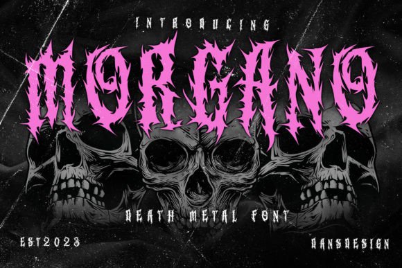 Morgano: A Bold Blackletter Font for Digital Brand Impact