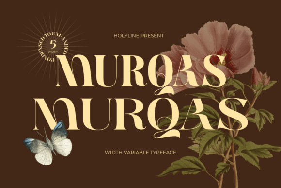 Murqas Serif Font for Handmade Labels & Printables