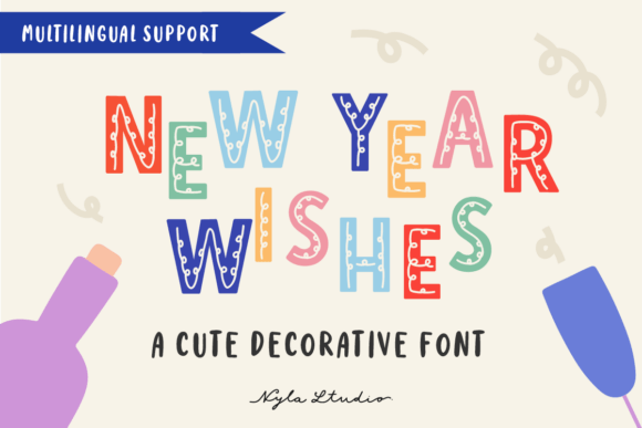 New Year Wishes Font: A Playful, Polished Touch for Small Business Branding