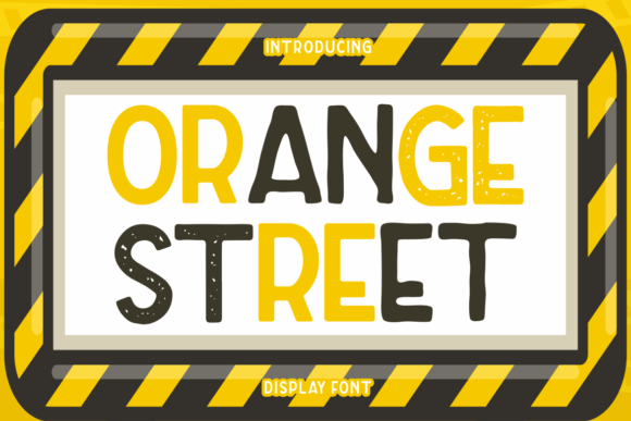 Orange Street: A Rounded Sans Serif Font for Handmade Brands