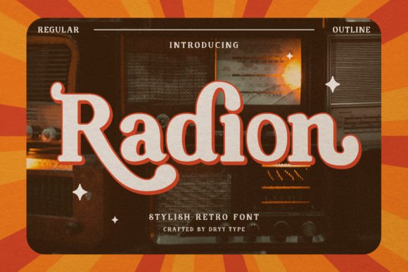 Radion: A Vintage Serif That Holds Its Own in Real Branding