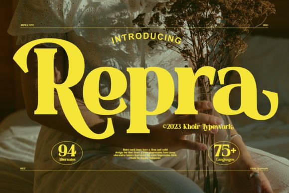 Repra Font: A Vintage Serif That Builds Brand Trust