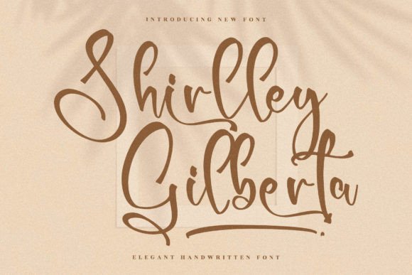 Shirlley Gilberta: A Vintage Serif Font for Digital Branding
