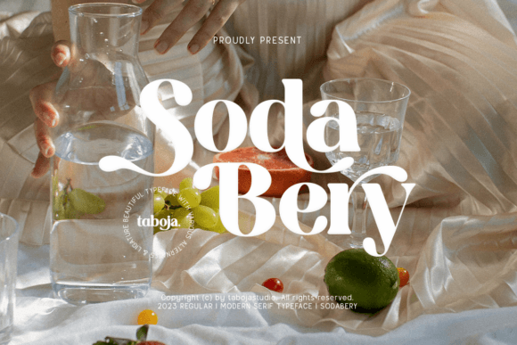 Sodabery: A Vintage Serif Font That Anchors Campaigns