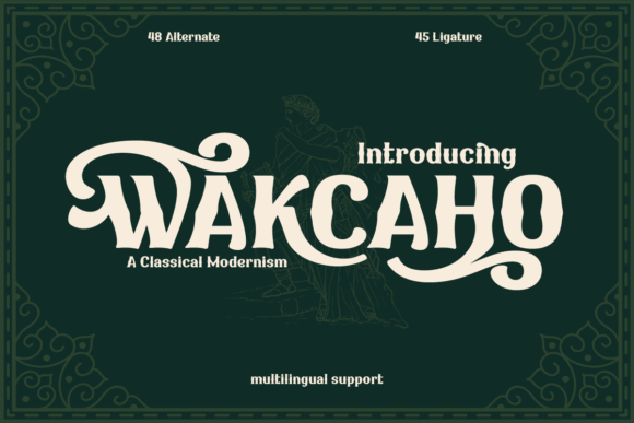Wakcaho: A Serif Typeface for Timeless Editorial Design